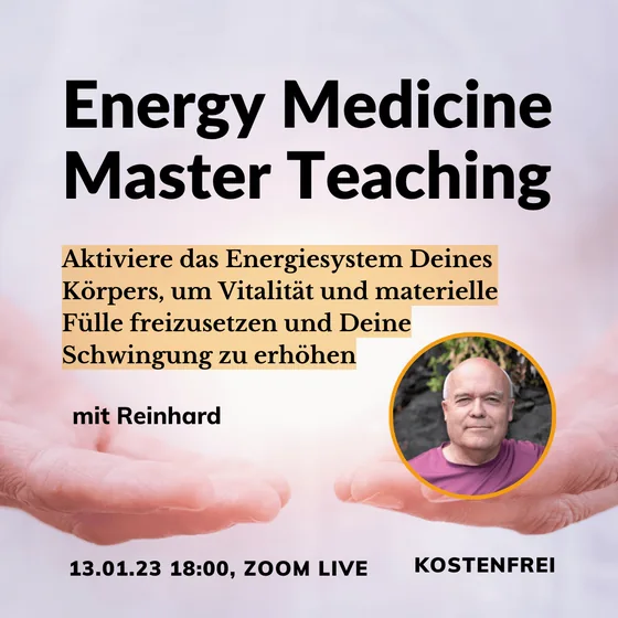 Energy Medicine Master Teaching