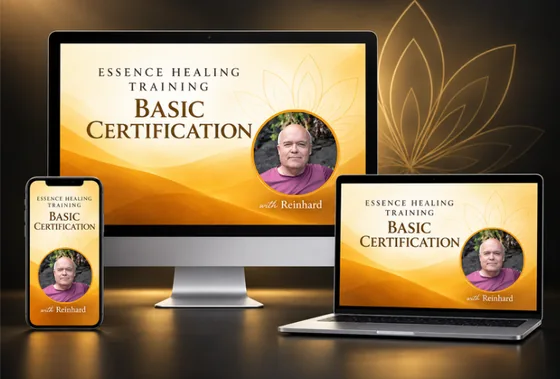 Essence Healing Training Basic Certification auf verschiedenen Geräten